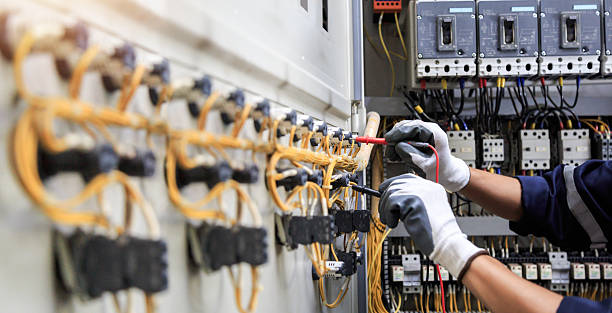 Professional Electrician technician working in Holden, MO